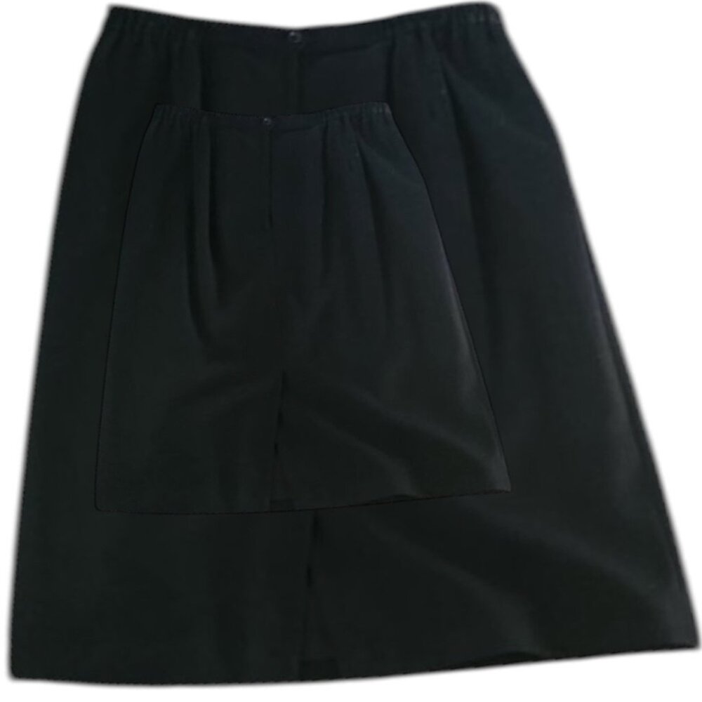 Worthington black A line skirt